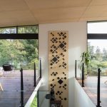 invsisrail glass railings in house